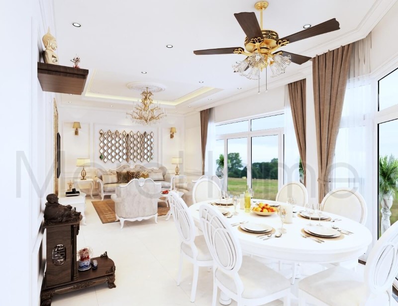 Thiết kế nội thất nhà phố